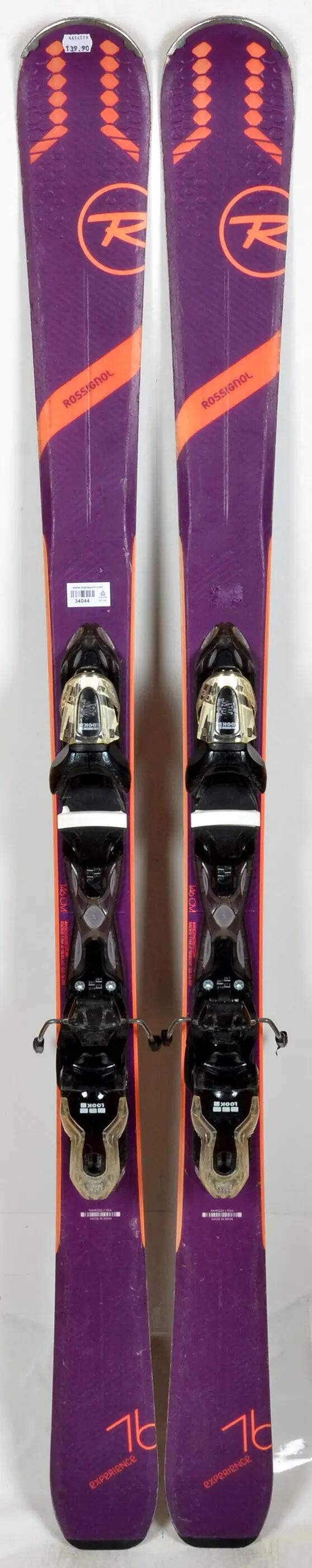 RECONDITIONNE - Skis Rossignol EXPERIENCE 76 CI W - BON 2/3