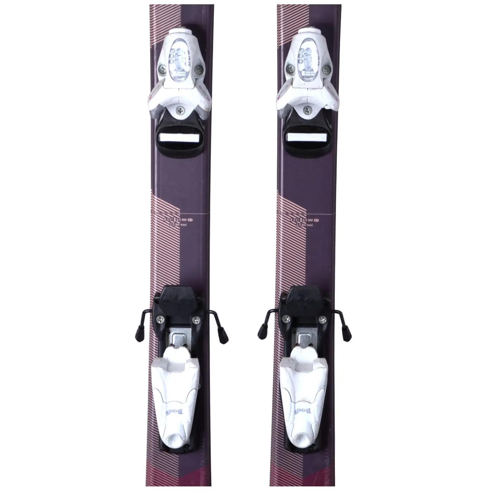 RECONDITIONNE - Ski Junior Wedze Boost 500 + Fixations 3/4