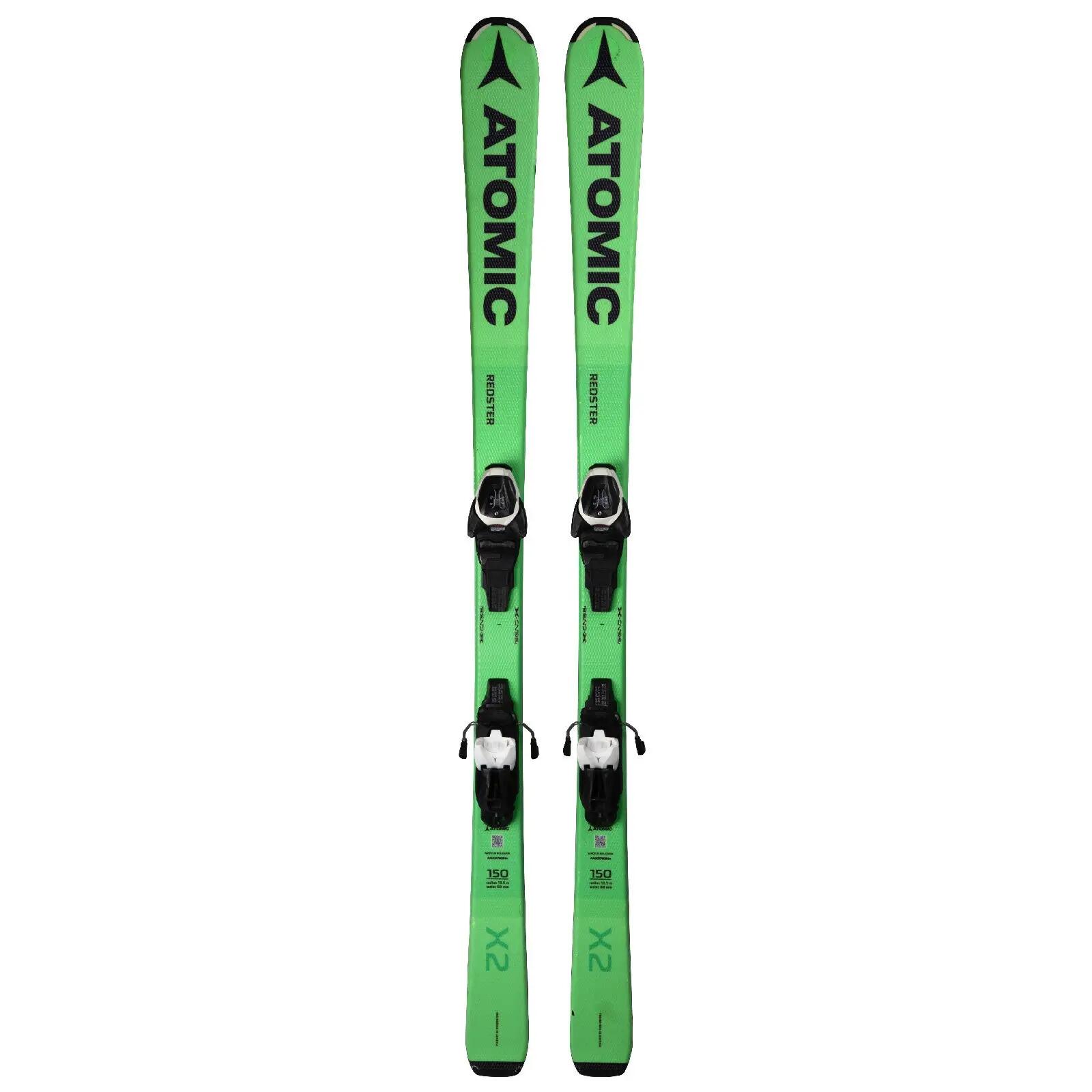 RECONDITIONNE - Ski Junior Atomic Redster X2 + Fixations 2/4