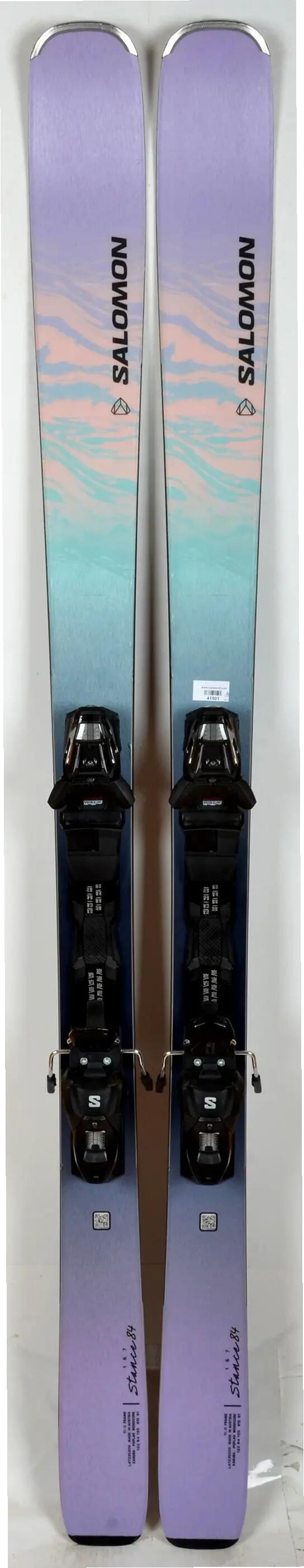 REONDITIONNE - Skis Salomon STANCE 84 W - CORRECT 4/4