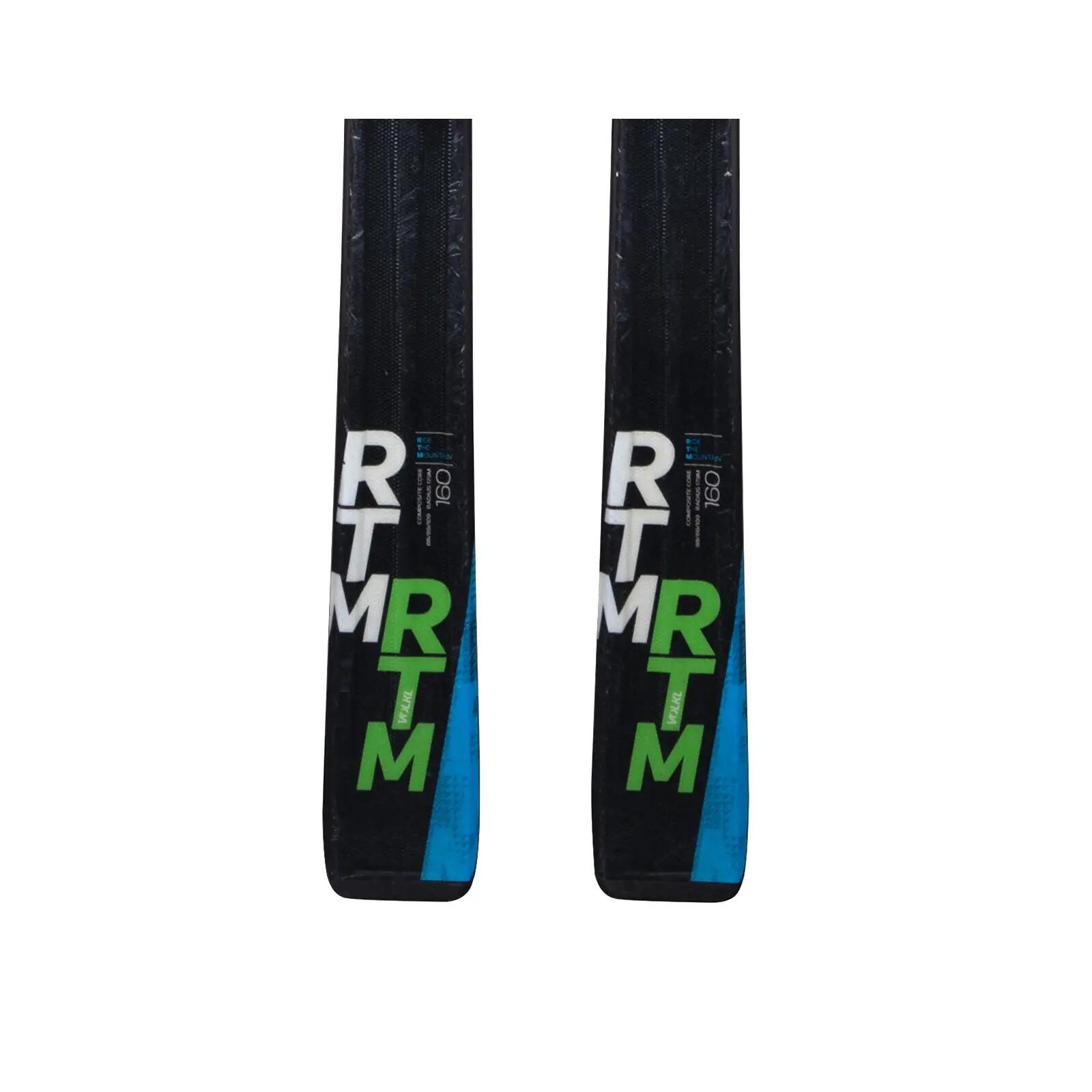 RECONDITIONNE - Ski Junior Volkl Rtm + Fixations 4/4