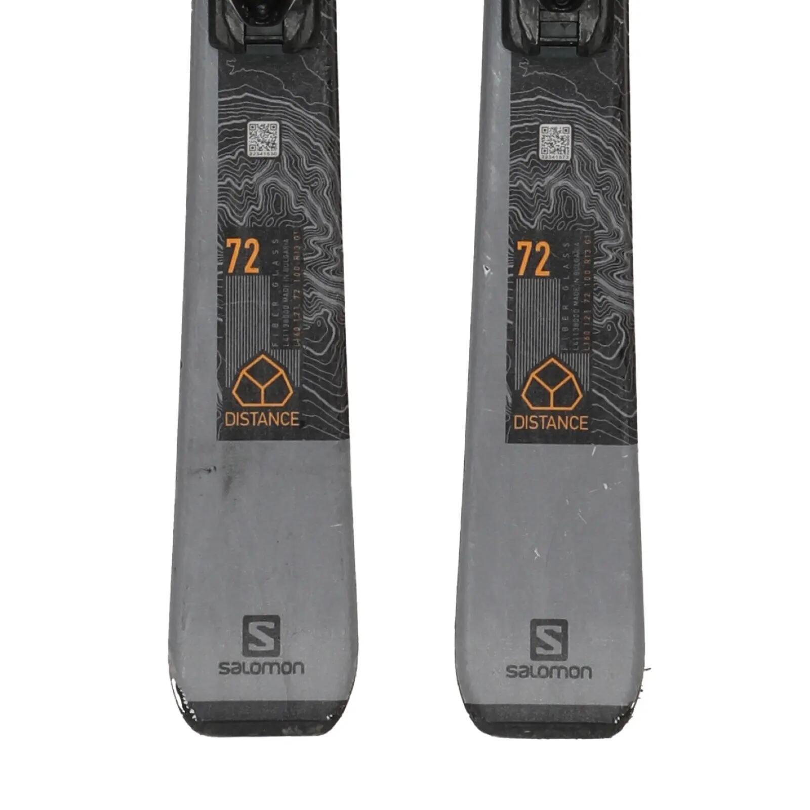 RECONDITIONNE - Ski Salomon Distance 72 + Fixations 4/4