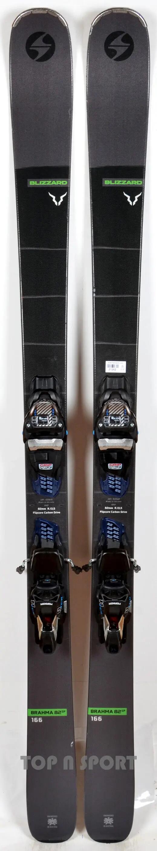 REONDITIONNE - Skis Blizzard BRAHMA 82 SP - CORRECT 3/4