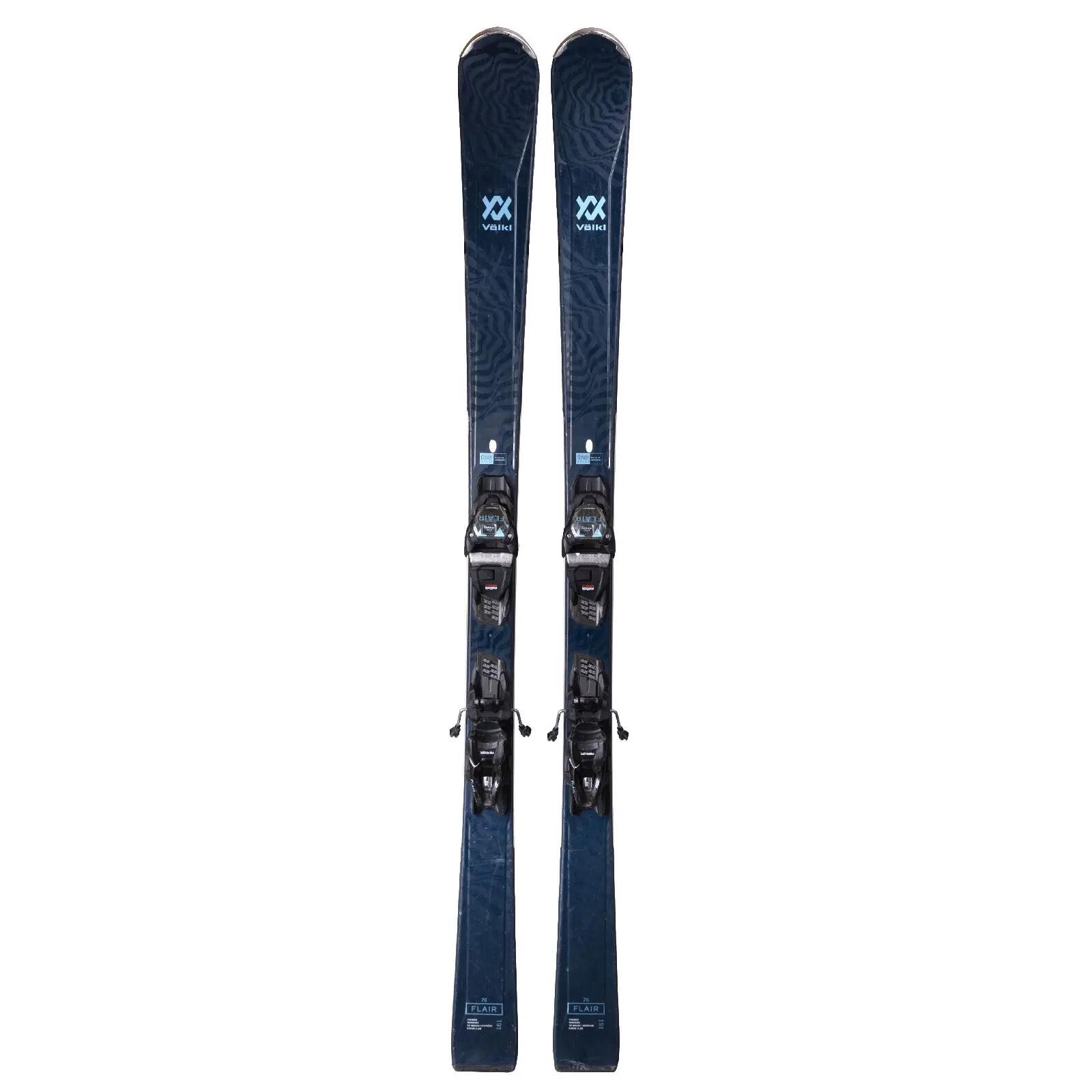 RECONDITIONNE - Ski Volkl Flair 76 + Fixations 2/4