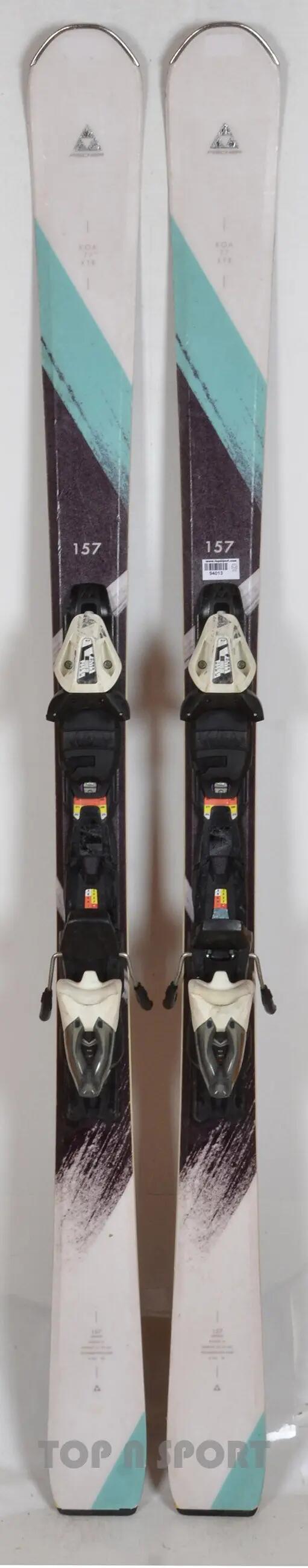 RECONDITIONNE - Skis Fischer KOA 77 XTR - BON 4/5