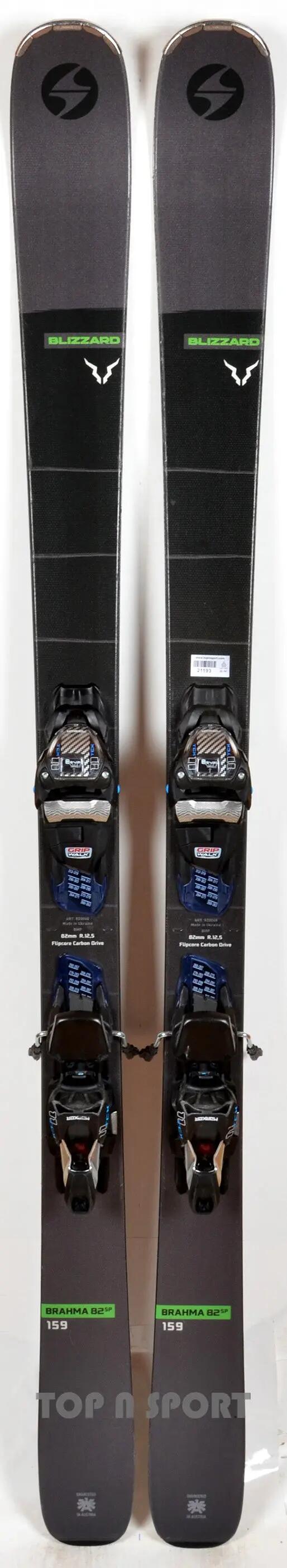 REONDITIONNE - Skis Blizzard BRAHMA 82 SP - CORRECT 2/4