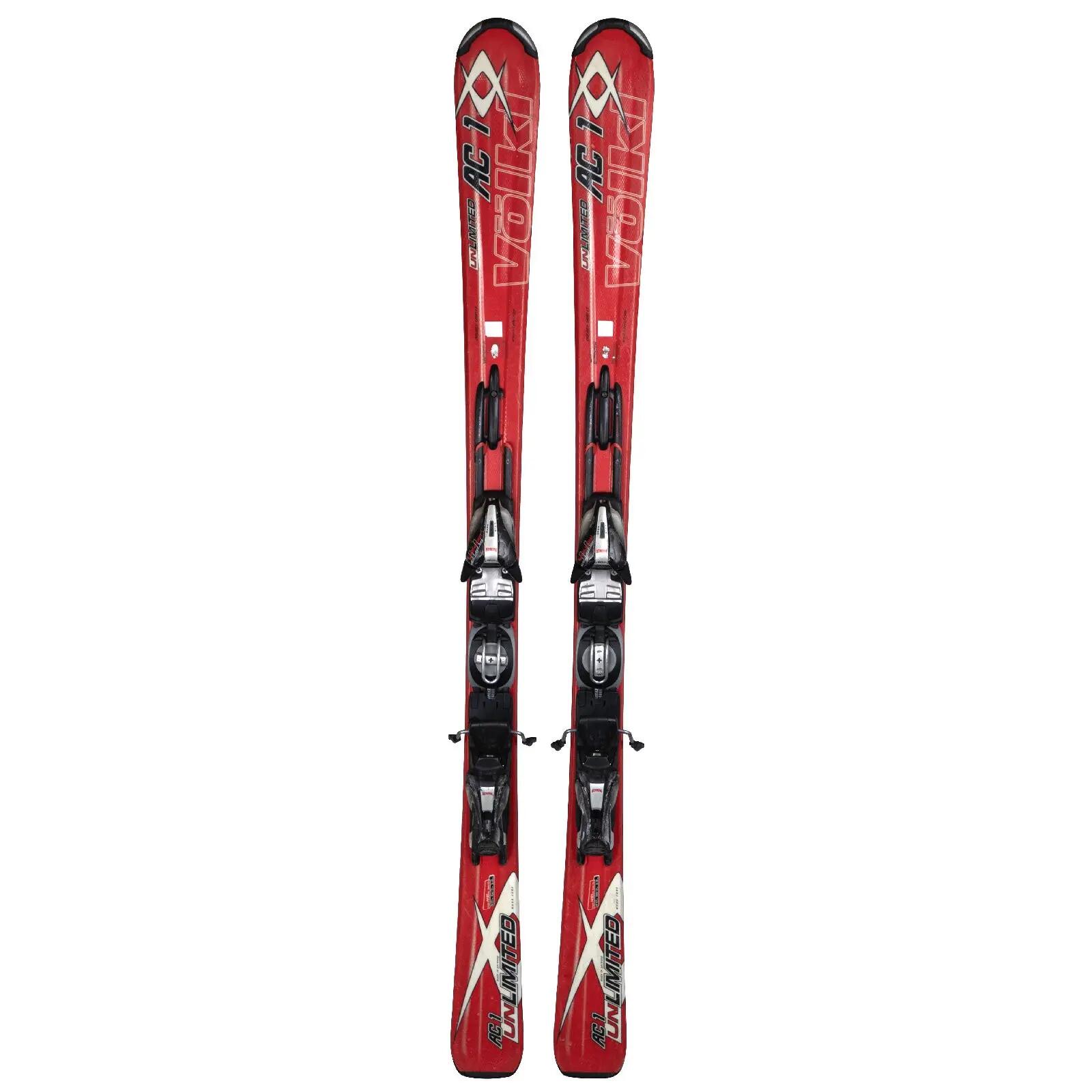 RECONDITIONNE - Ski Volkl Ac 1 Unlimited + Fixations 2/4