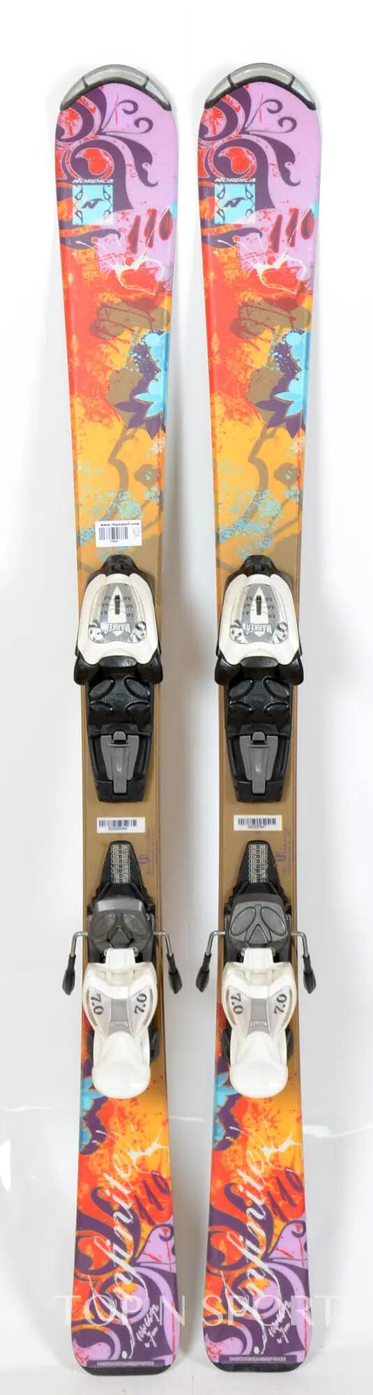 RECONDITIONNE - Skis junior Nordica INFINITE Multi - Skis d'occasion J - BON 2/3
