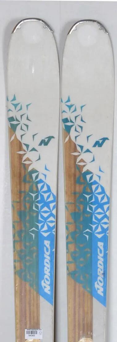 RECONDITIONNE - Skis Nordica BELLE 78 - BON 1/3