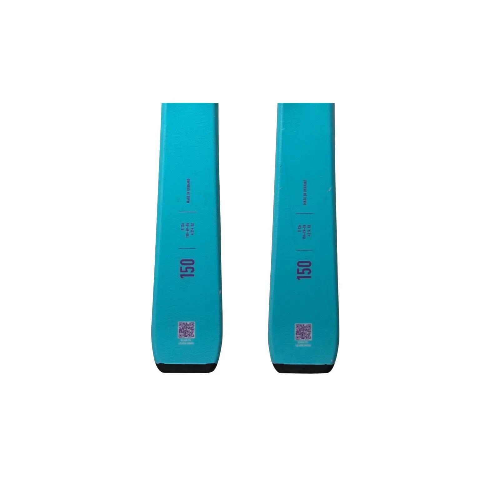 RECONDITIONNE - Ski Junior Fischer Ranger Jr + Fixations 4/4