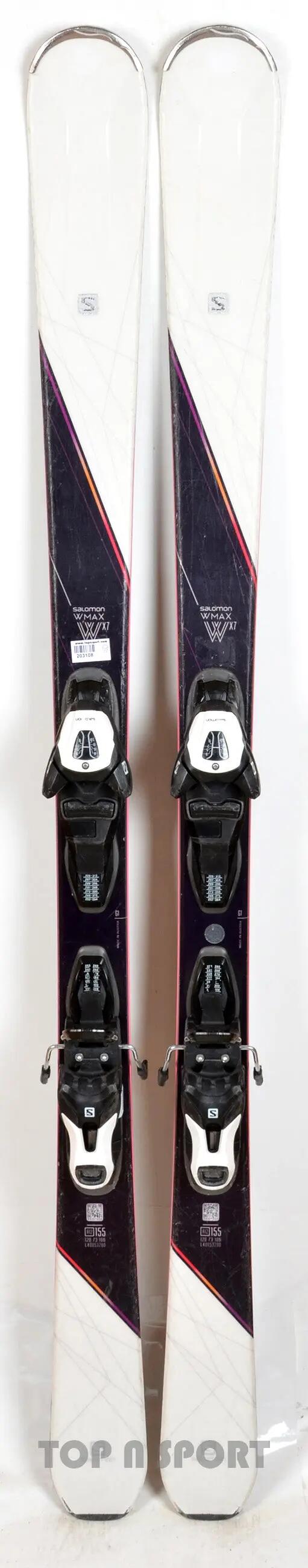 RECONDITIONNE - Skis Salomon W MAX X7 - BON 4/5