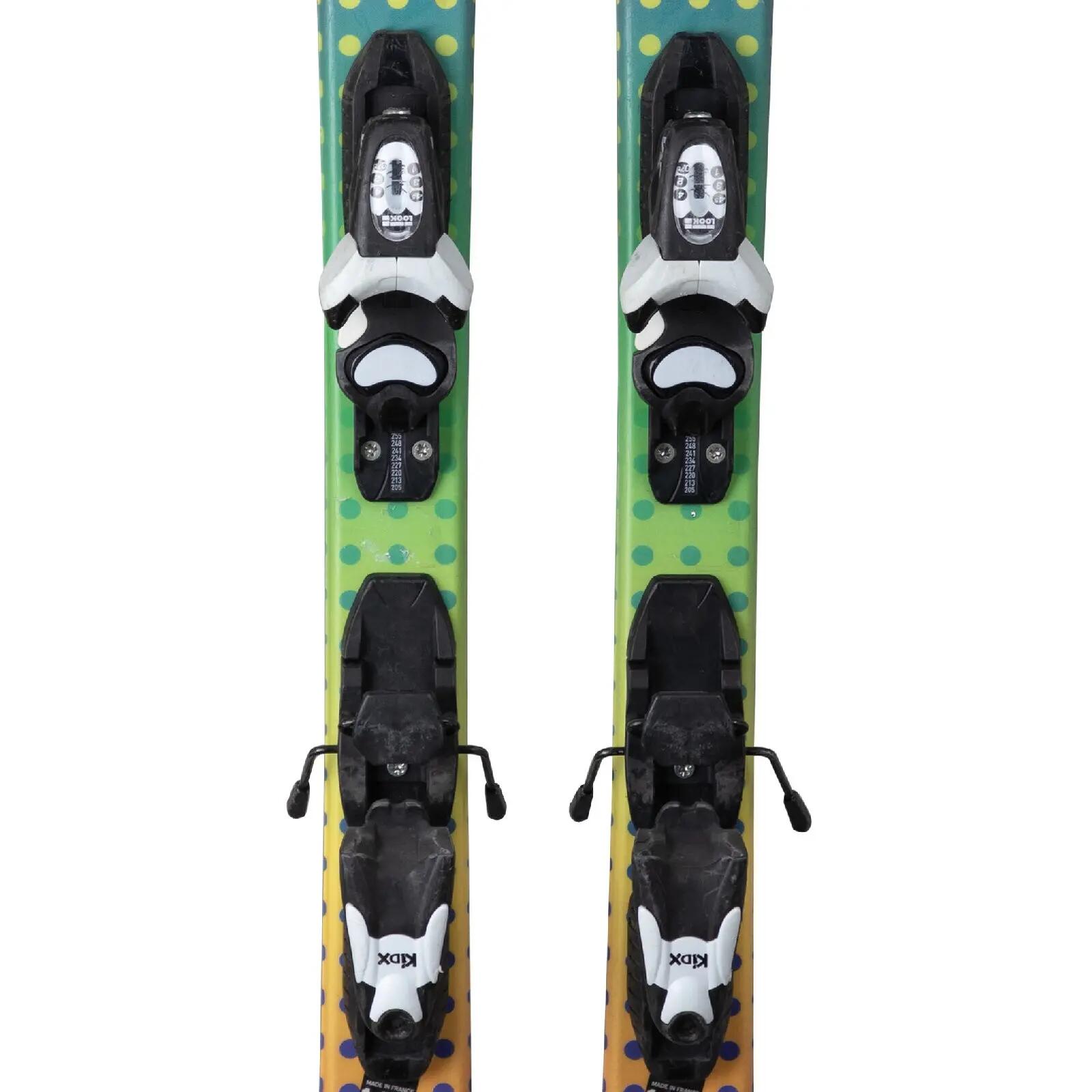 RECONDITIONNE - Ski Junior Roxy Bonbon + Fixations 3/4