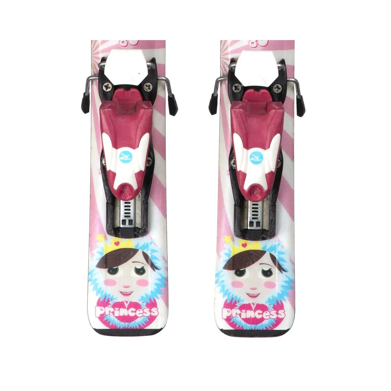 RECONDITIONNE - Ski Junior Rossignol Princess + Fixations 4/4