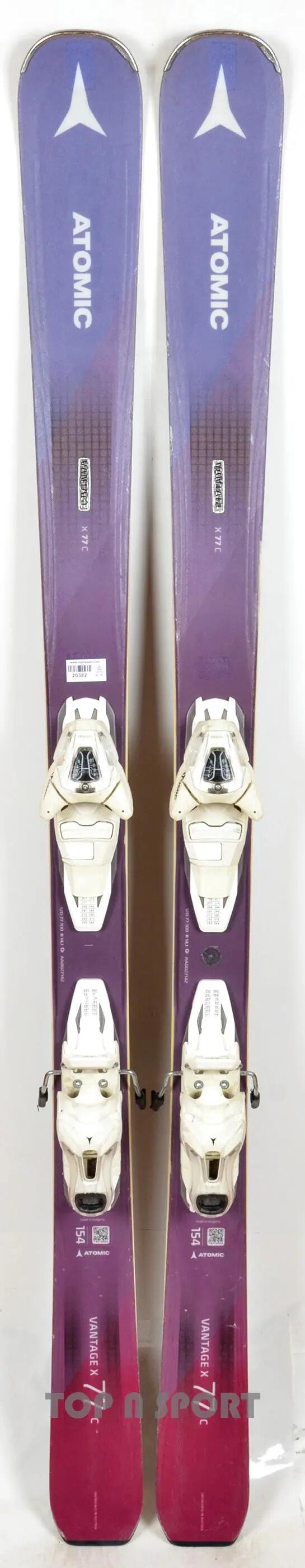 RECONDITIONNE - Skis Atomic VANTAGE X 77 C - BON 2/3