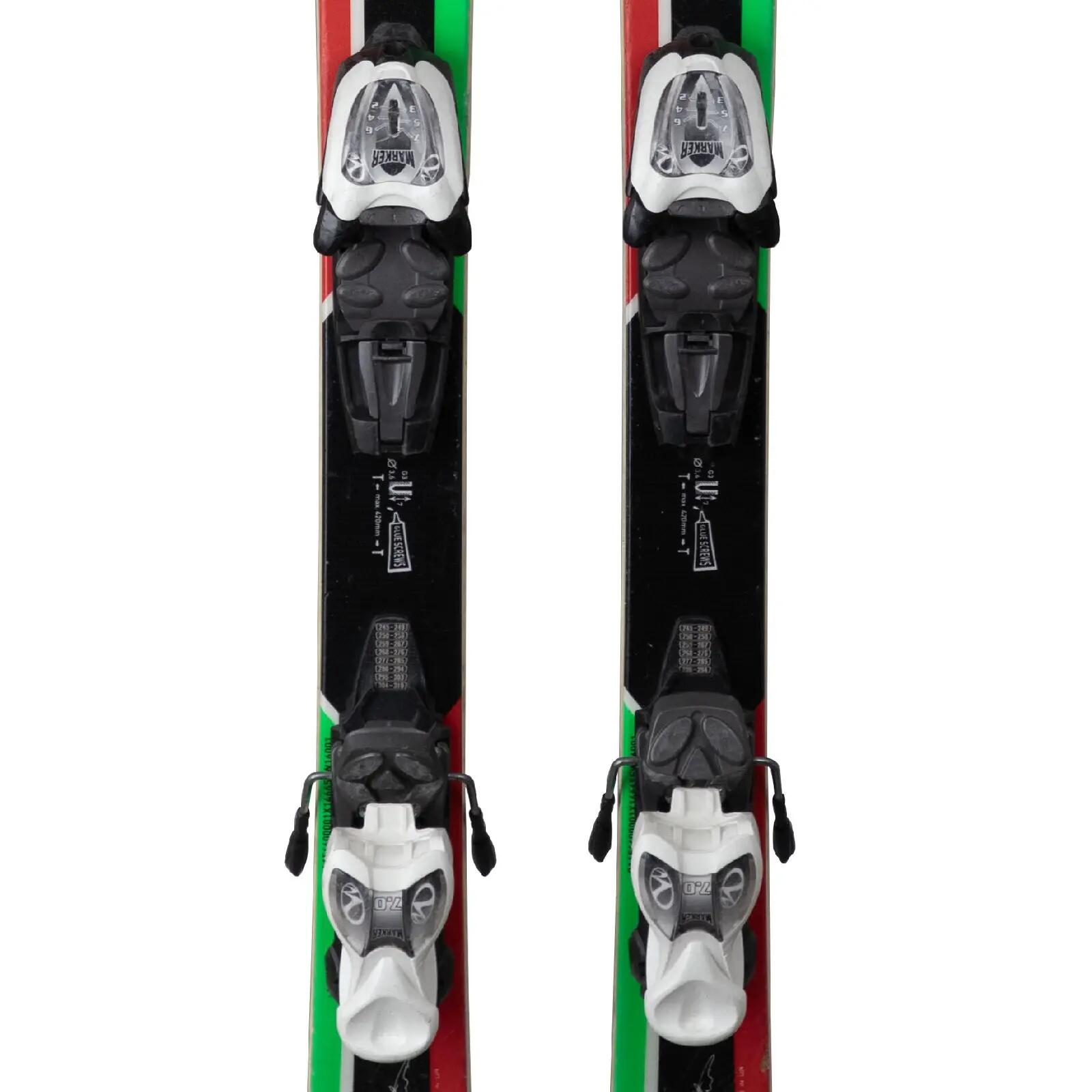 RECONDITIONNE - Ski Junior Nordica Dobermann Felix + Fixations 3/4