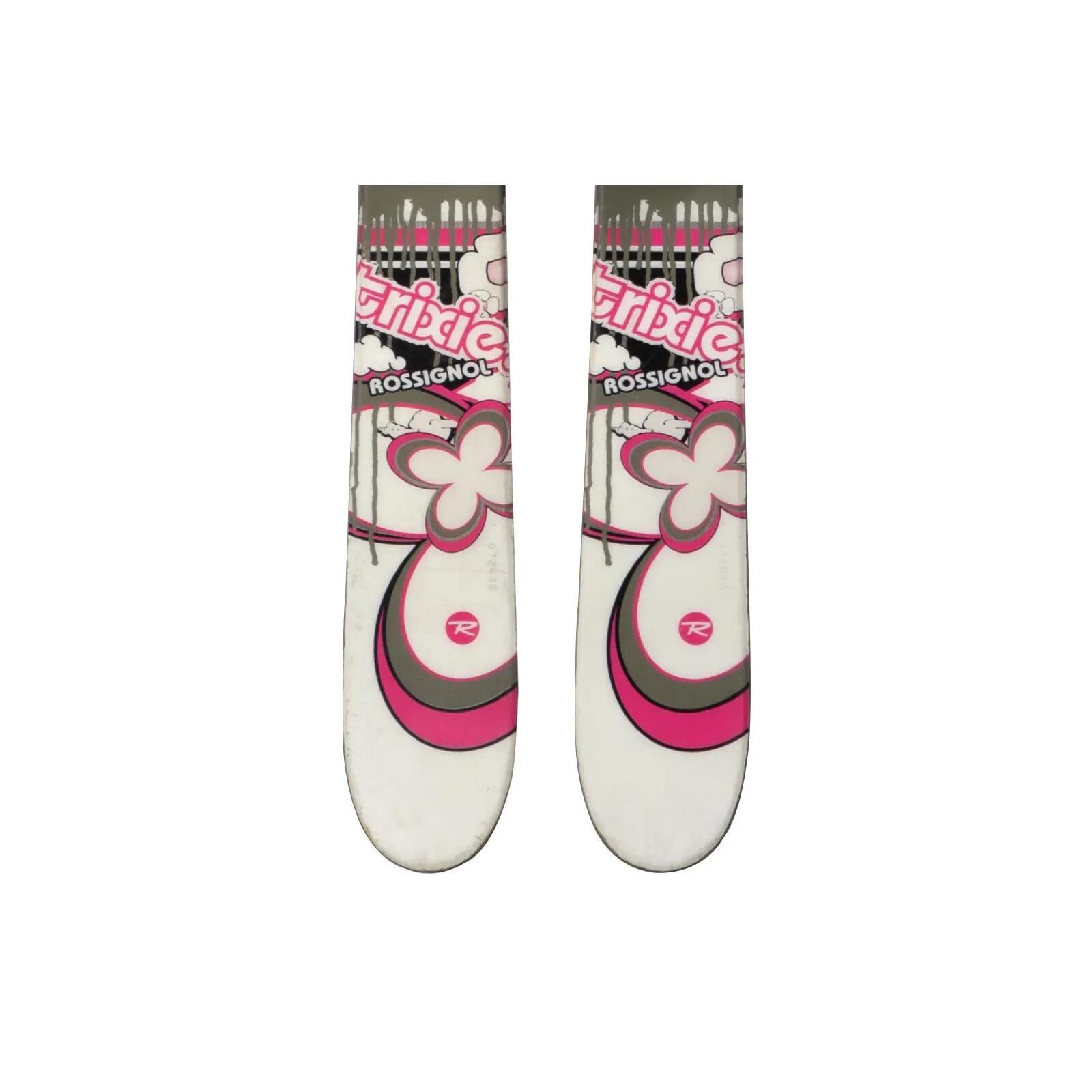 RECONDITIONNE - Ski Junior Rossignol Trixie + Fixations 4/4