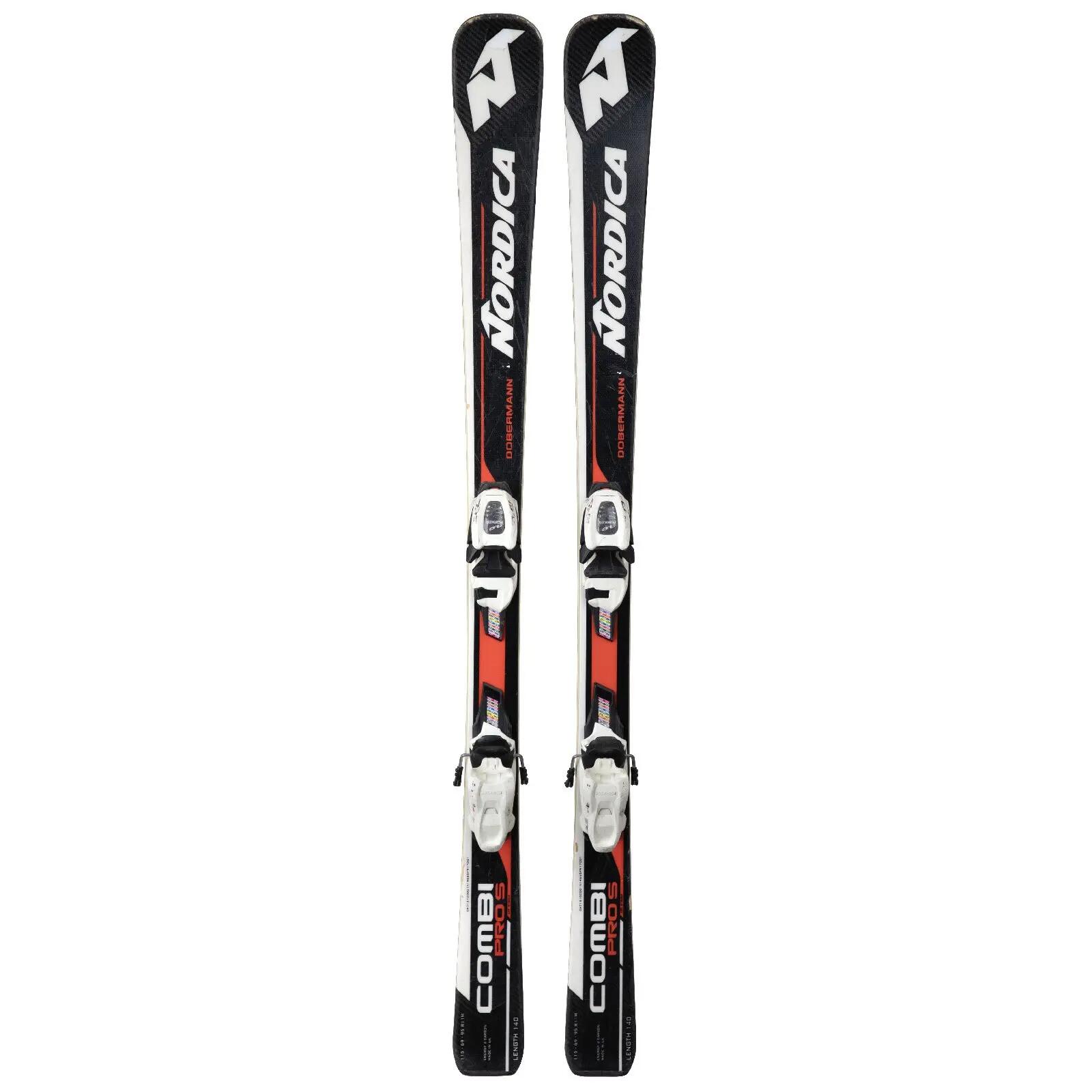 RECONDITIONNE - Ski Junior Nordica Dobermann Combi Pro S + Fixations 2/4