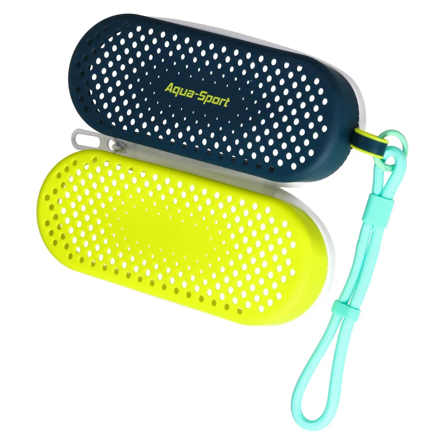 Etui pokrowiec futerał ochronne na okulary do pływania Aqua-Sport Aqua Case 2/7