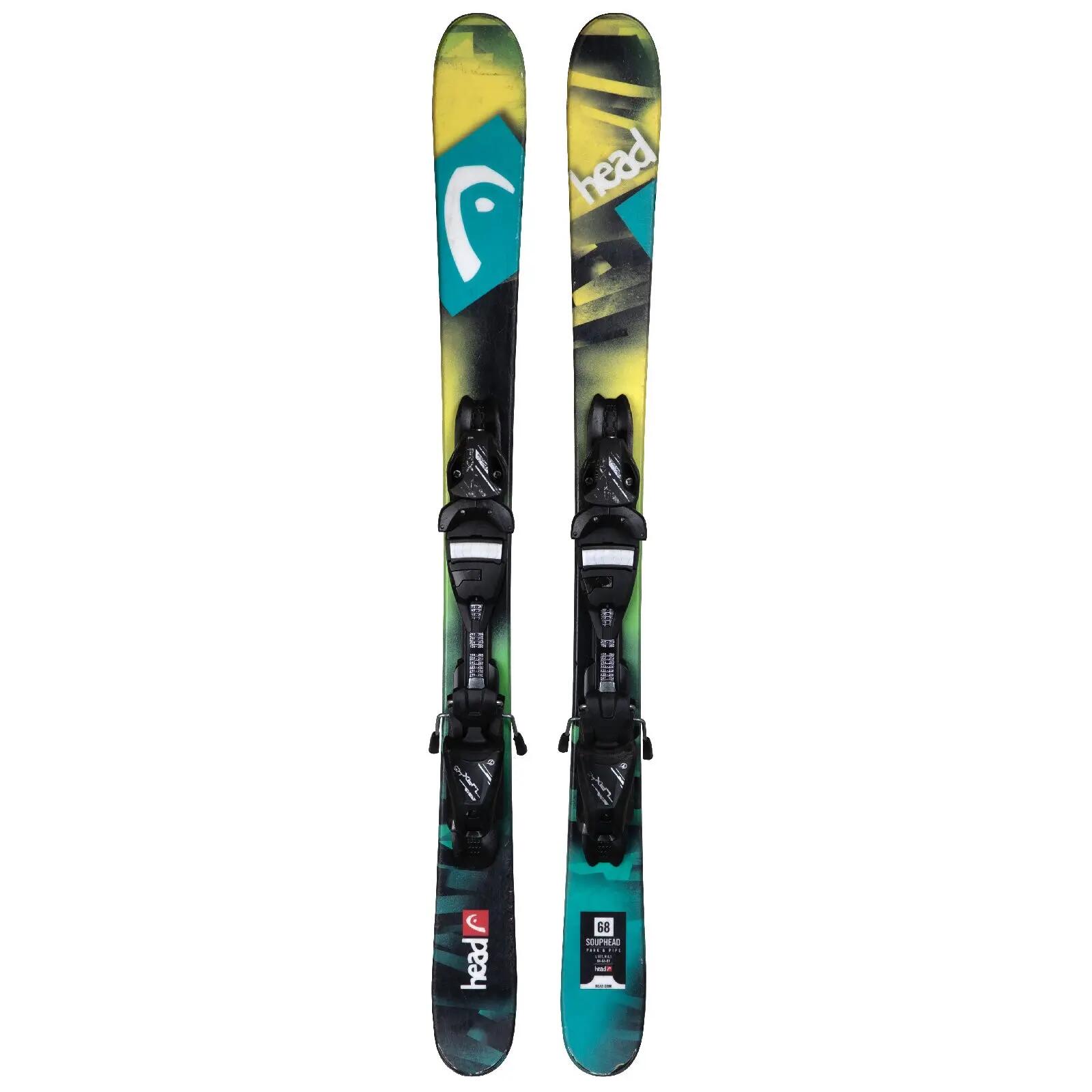 RECONDITIONNE - Ski Junior Head Souphead + Fixations 2/4