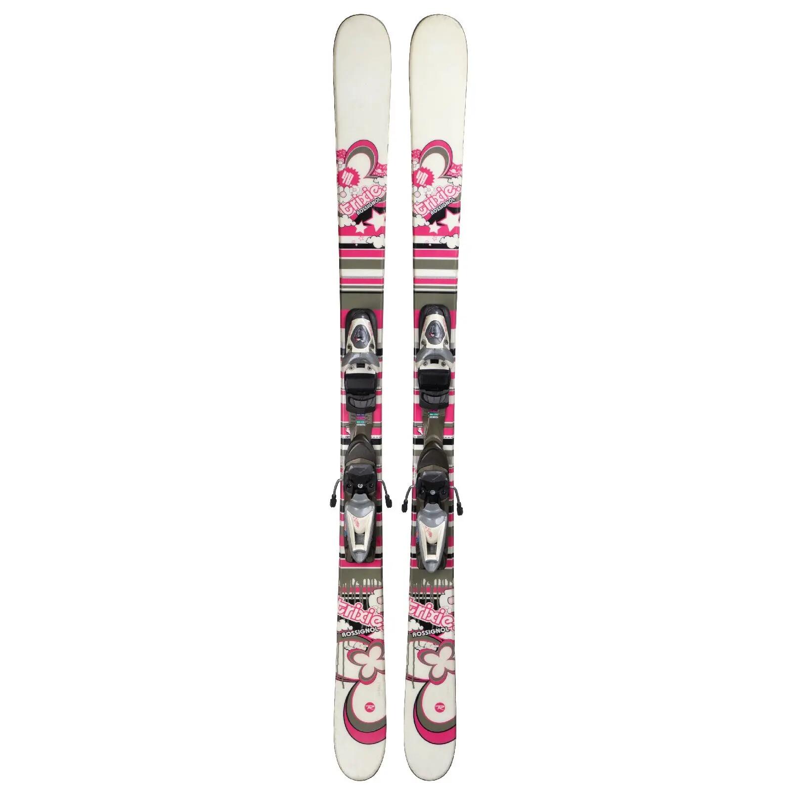 RECONDITIONNE - Ski Junior Rossignol Trixie + Fixations 2/4