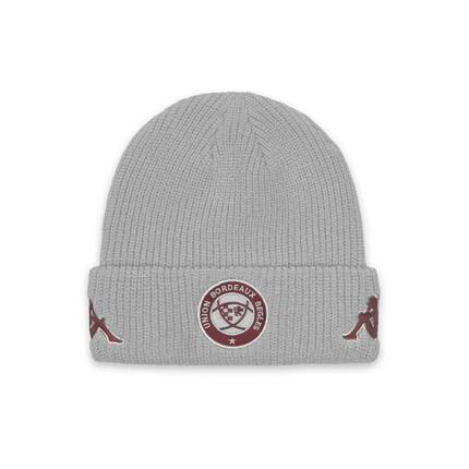 Bonnet à revers Union Bordeaux Bègles Huanfy Kappa Gris