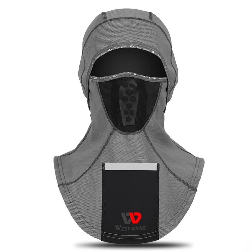 Cagoule coupe-vent réfléchissante vélo ski WEST BIKING 3/3