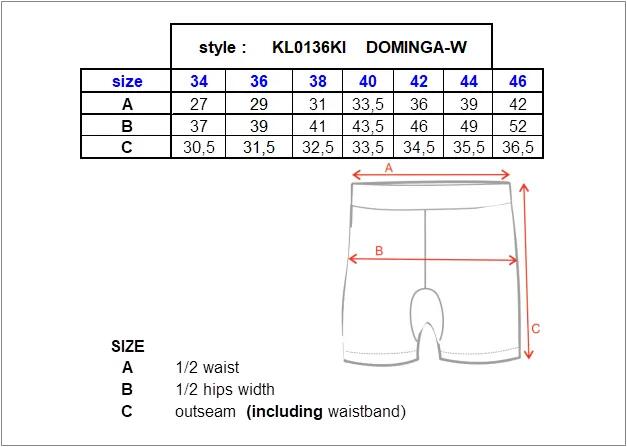 Damen Funktionsshorts Kilpi DOMINGA-W 3/3