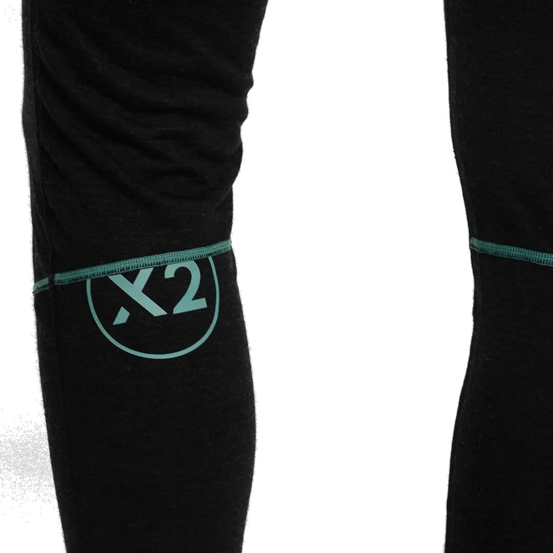 Leggings para Mujer Trangoworld Trx2 wool wm evo Negro 4/6