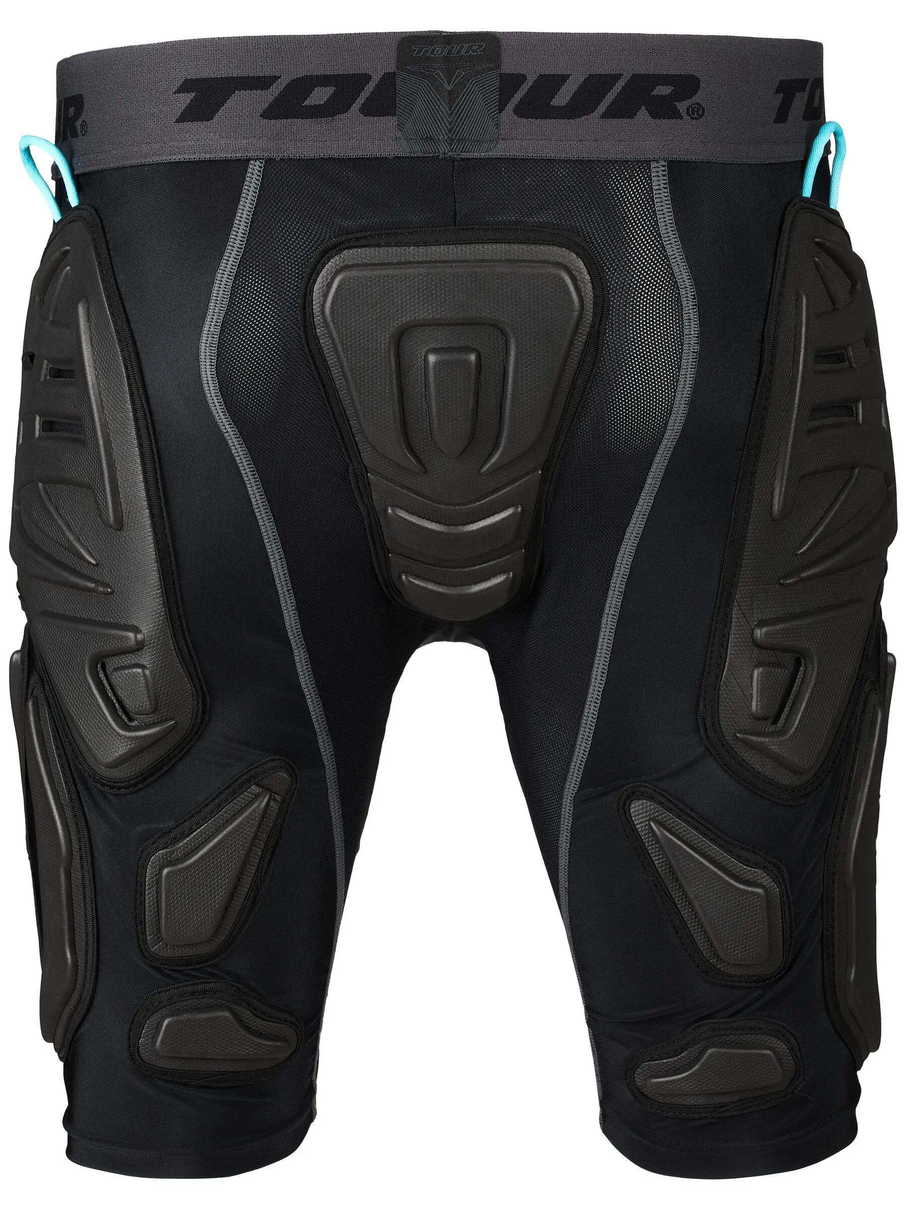 TOUR Code 1.ONE Senior culotte de hockey en ligne noire 4/4