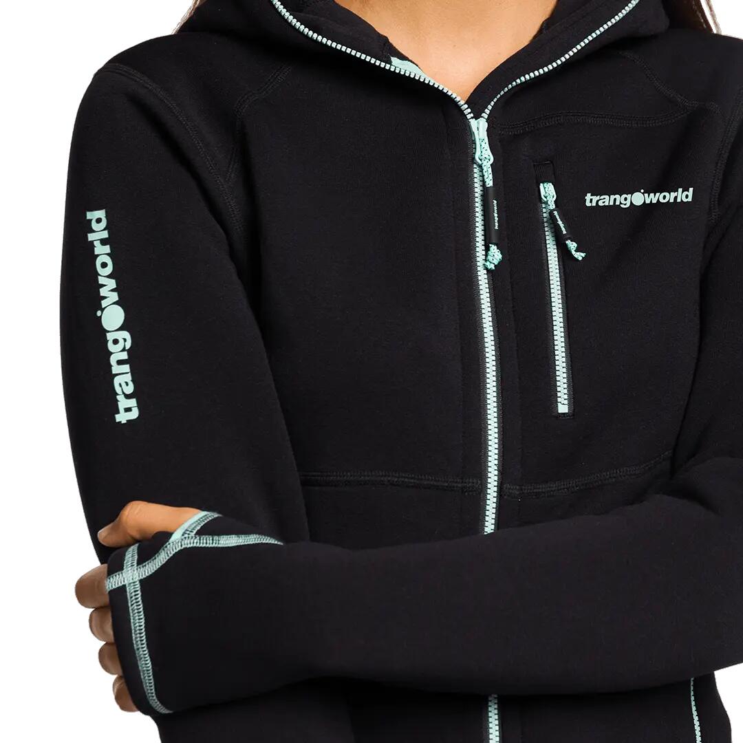 Forro polar para Mujer Trangoworld Trx2 stretch wm evo Negro 7/7
