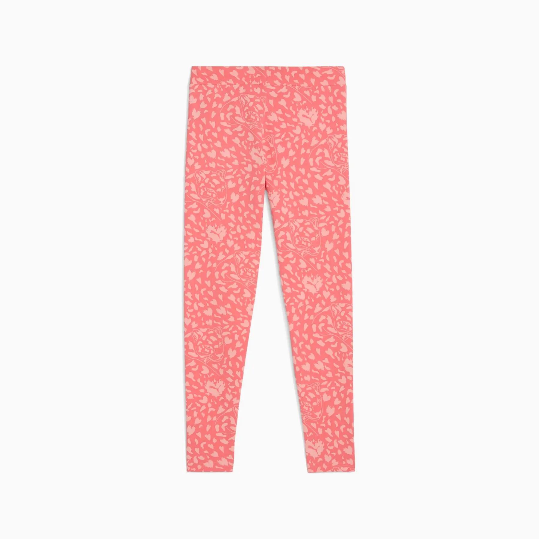 Calças Leggings Esportivas Masculinas Puma FLAMING para Meninas 2/3