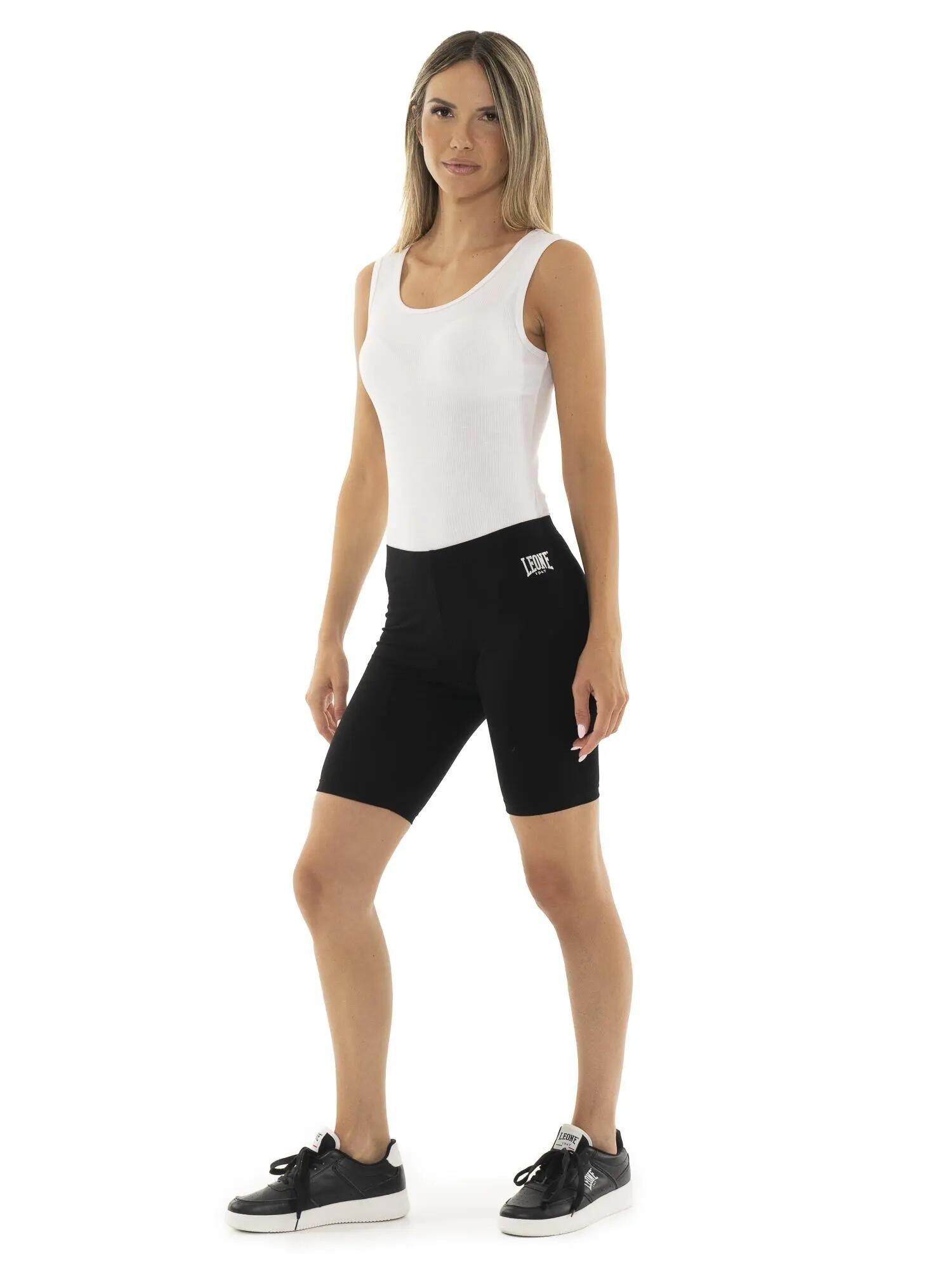Leggings de cyclisme Leone Basic en coton stretch 2/5