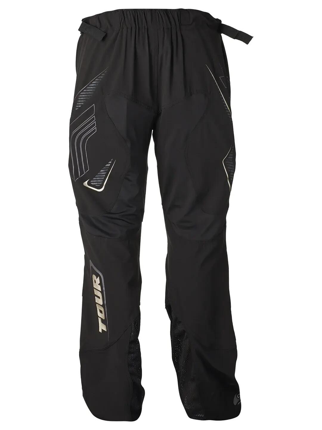 TOUR Code 1.1 Noir pantalon de hockey taille L Senior 3/4