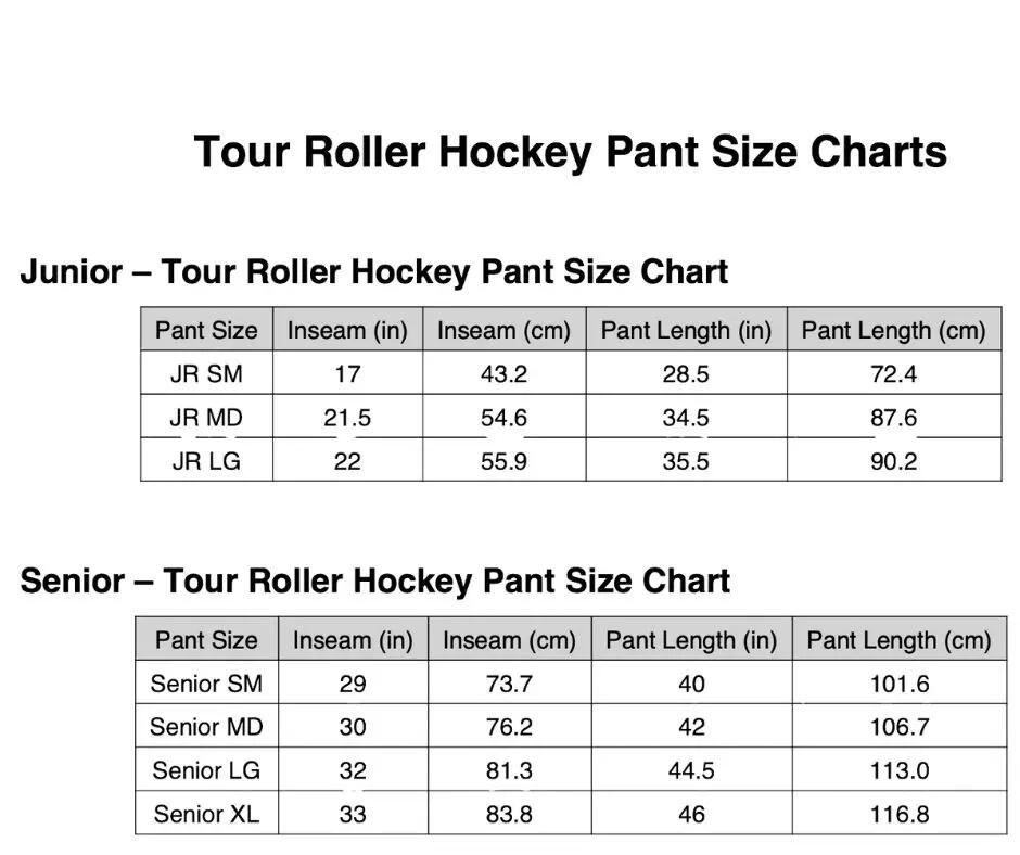 TOUR Code 3.ONE Noir culotte de protection de hockey en ligne Youth 5/5