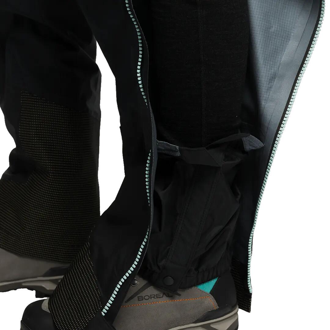 Pantalón para Mujer Trangoworld Trx2 shell wm evo Negro Impermeable 6/7