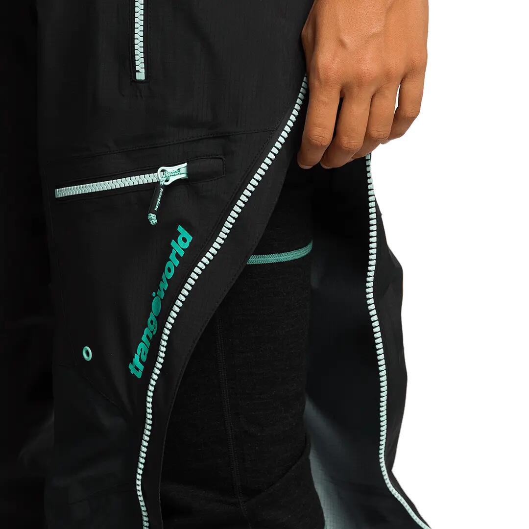 Pantalón para Mujer Trangoworld Trx2 shell wm evo Negro Impermeable 5/7