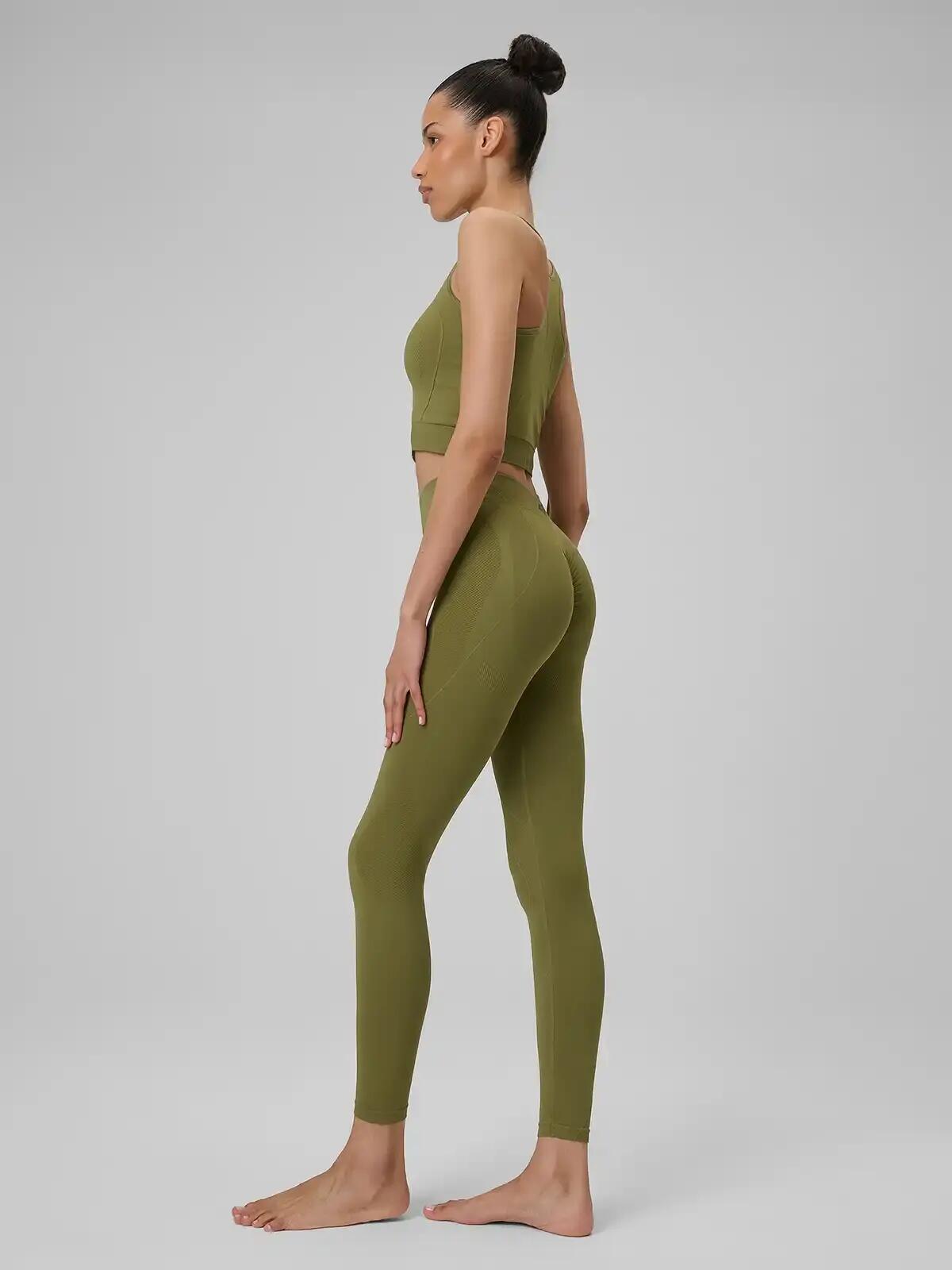 Leggings taille haute sans coutures pour femmes 2/7