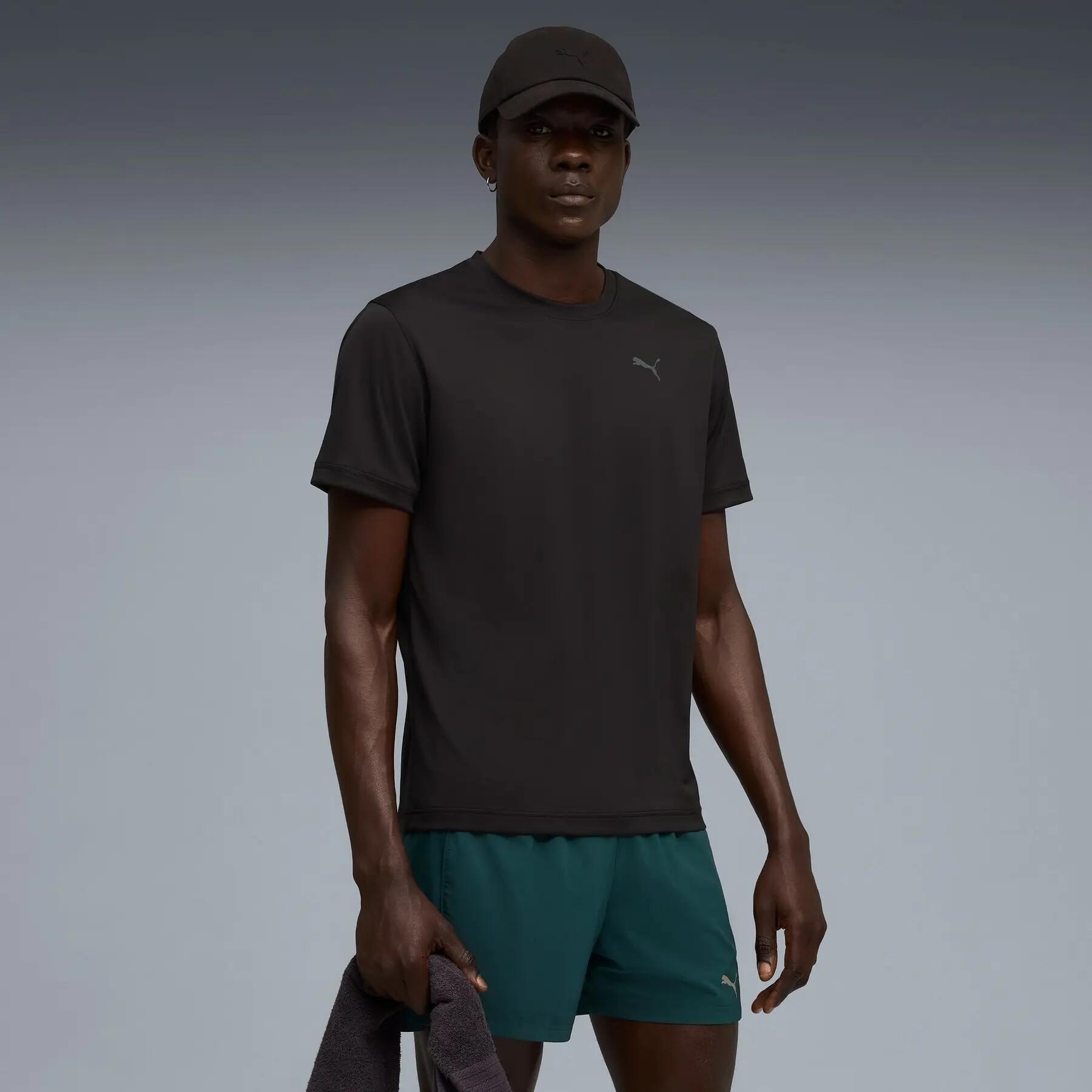 Maglietta da corsa da uomo Puma GRAPHICS RUNNING 3/5