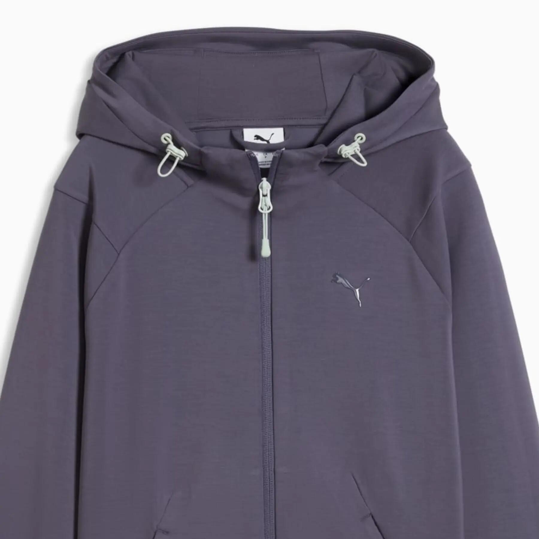 Felpa sportiva con cappuccio da donna Puma 3/3