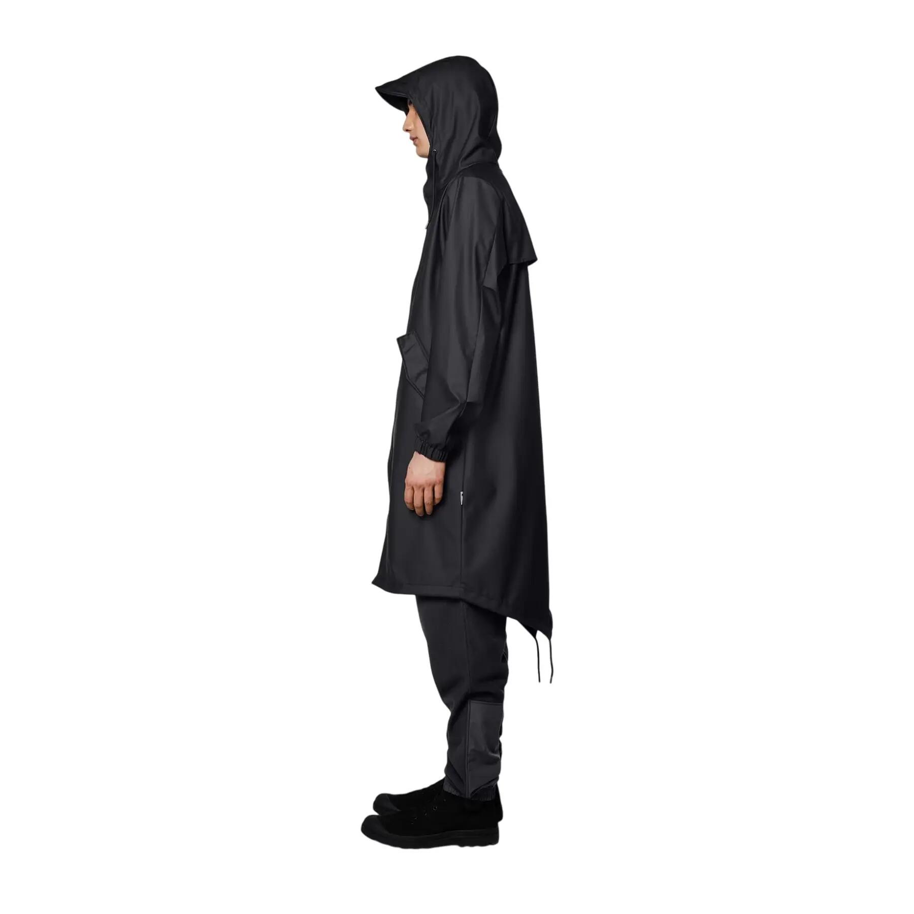 Unisex Adult LongSleeved Parka (Black) 4/4