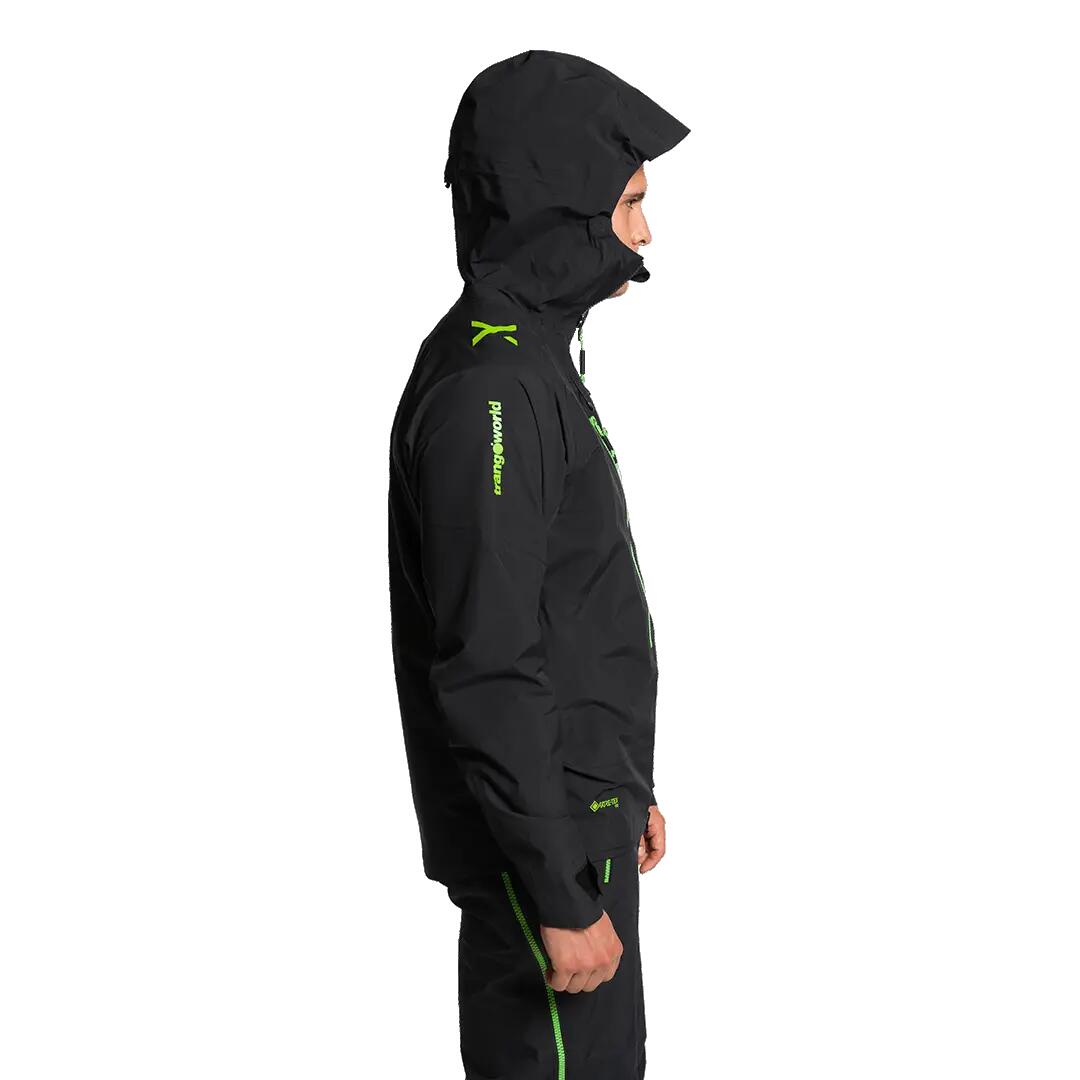 Chaqueta para Hombre Trangoworld Trx2 shell lt evo Negro Impermeable 3/7