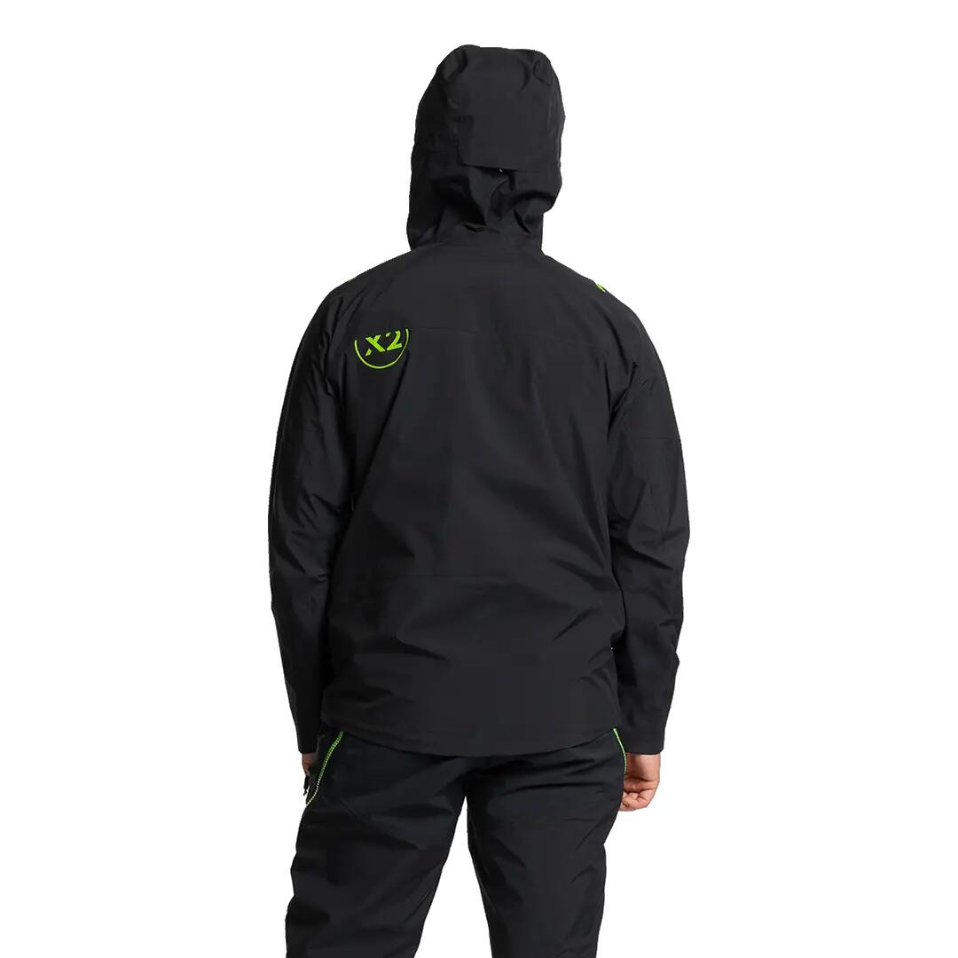 Chaqueta para Hombre Trangoworld Trx2 shell lt evo Negro Impermeable 2/7