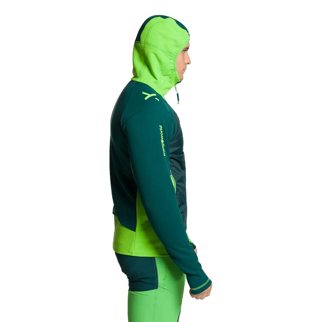 Chaqueta para Hombre Trangoworld Trx2 hybrid lt evo Verde 3/6