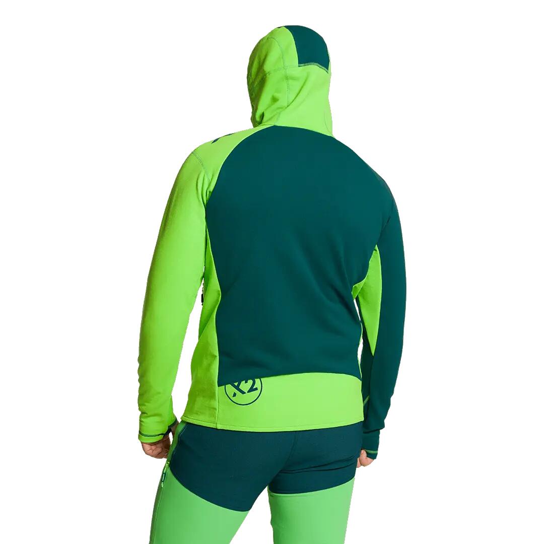 Chaqueta para Hombre Trangoworld Trx2 hybrid lt evo Verde 2/6
