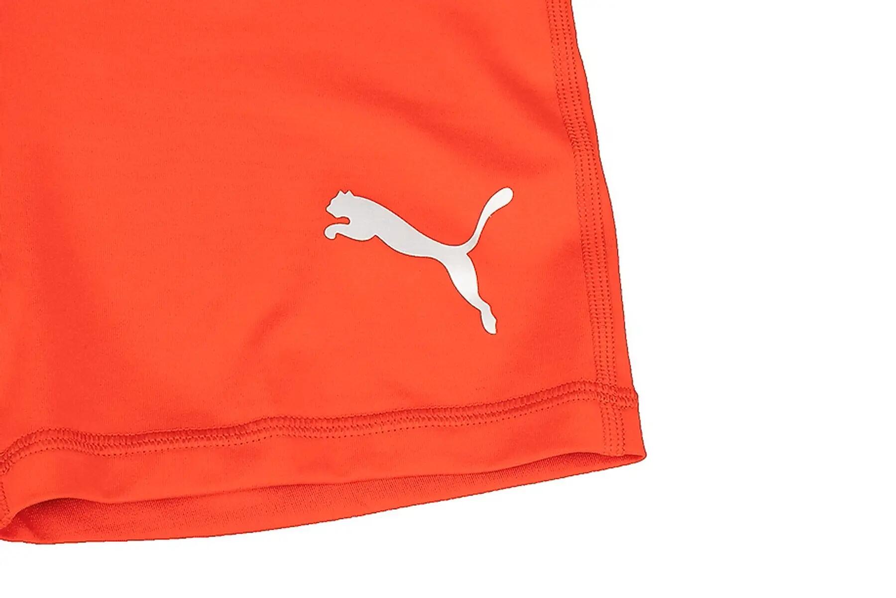 Pantaloncini Con Strato Di Base Donna Puma Liga Rosso 3/4