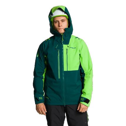 Chaqueta para Hombre Trangoworld Trx2 shell evo Verde/Verde Impermeable