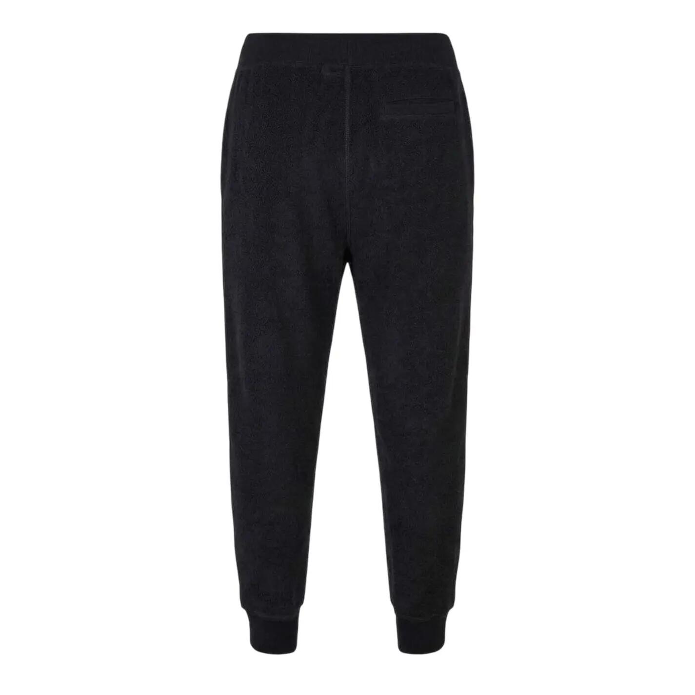 Pantaloni Da Jogging Conico Misto Cotone Uomo Ralph Lauren Nero 2/4