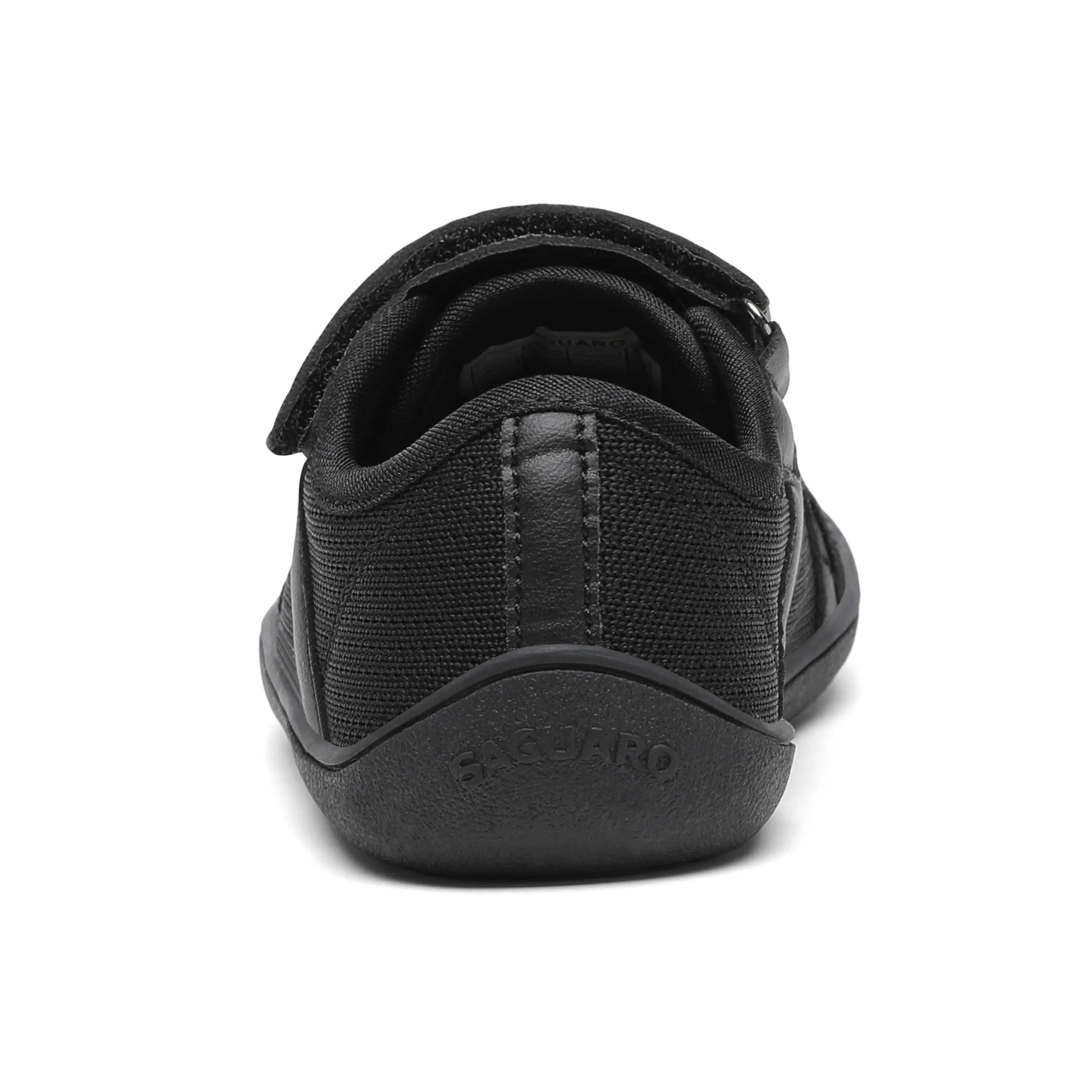 Saguaro Barefoot Luck I Kids – Chaussure urbaine minimaliste Noir 6/7