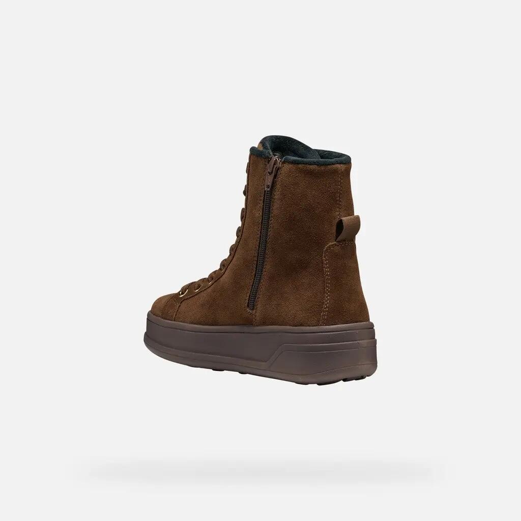 Bottines Femme D SPHERICA ECUB-2 Marron Foncé 4/7
