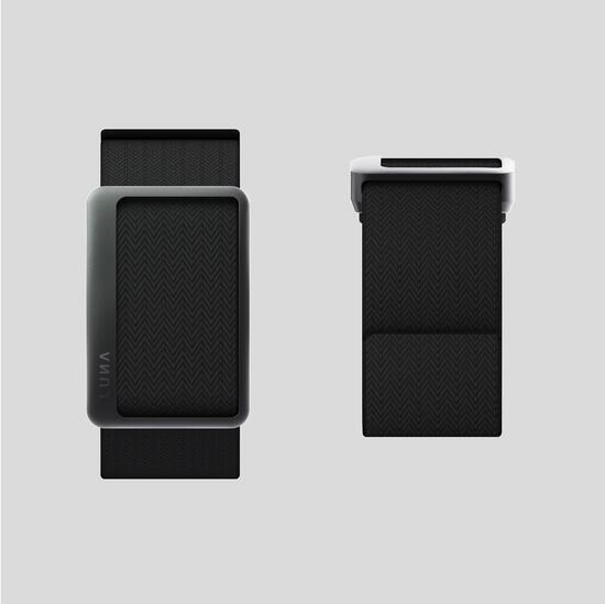 Bracelet connecté - Smartband - NOISE LUNA BAND Noir Onyx